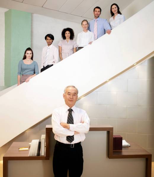 Portrait of office workers